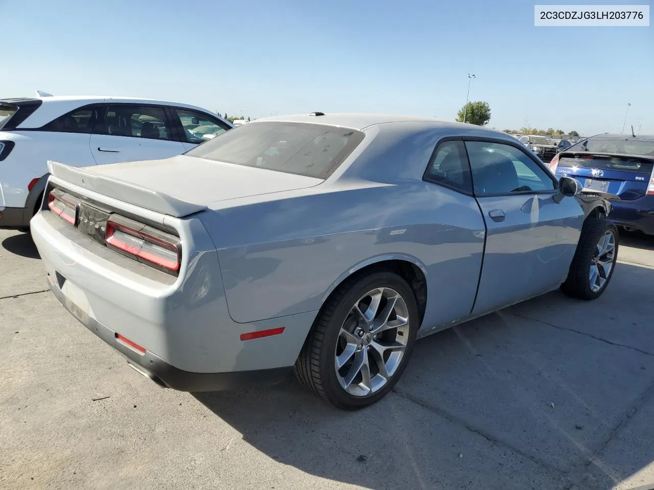 2020 Dodge Challenger Gt VIN: 2C3CDZJG3LH203776 Lot: 75052664