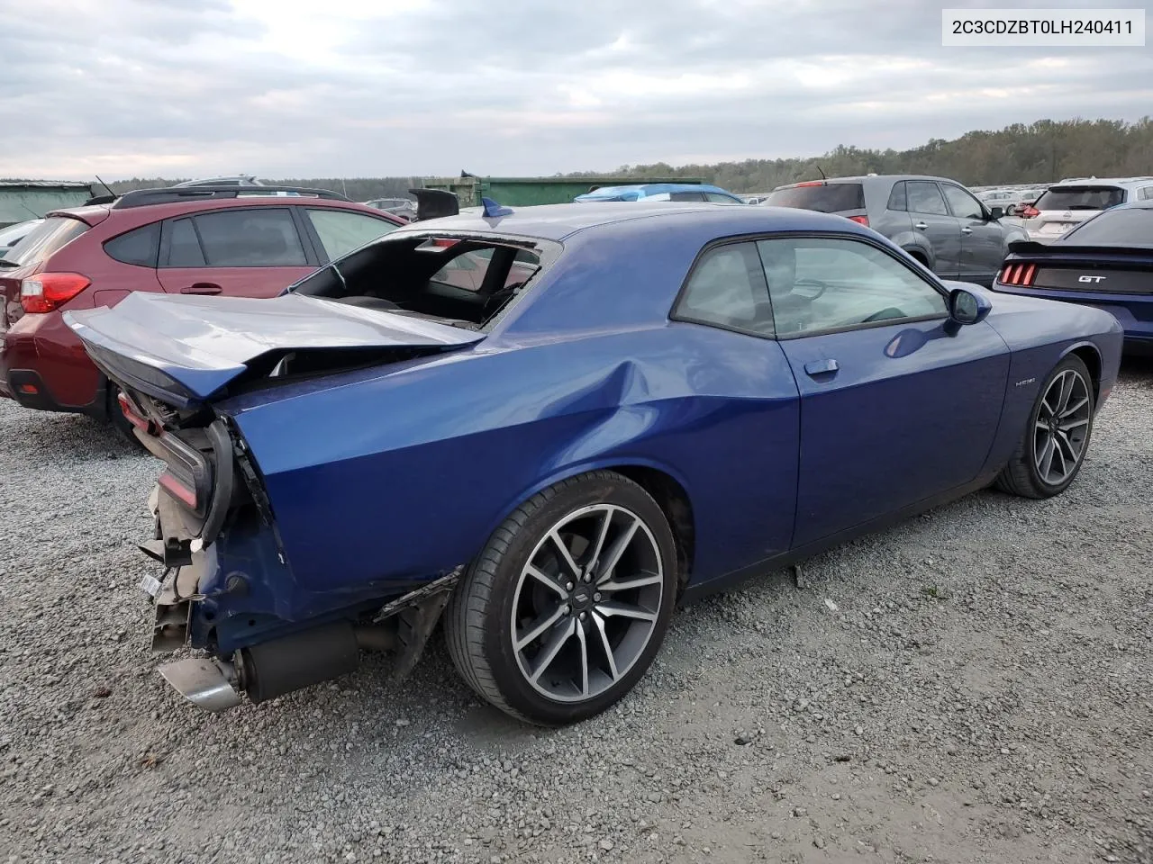 2020 Dodge Challenger R/T VIN: 2C3CDZBT0LH240411 Lot: 75183194