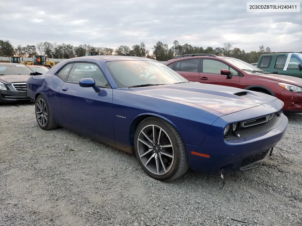 2020 Dodge Challenger R/T VIN: 2C3CDZBT0LH240411 Lot: 75183194