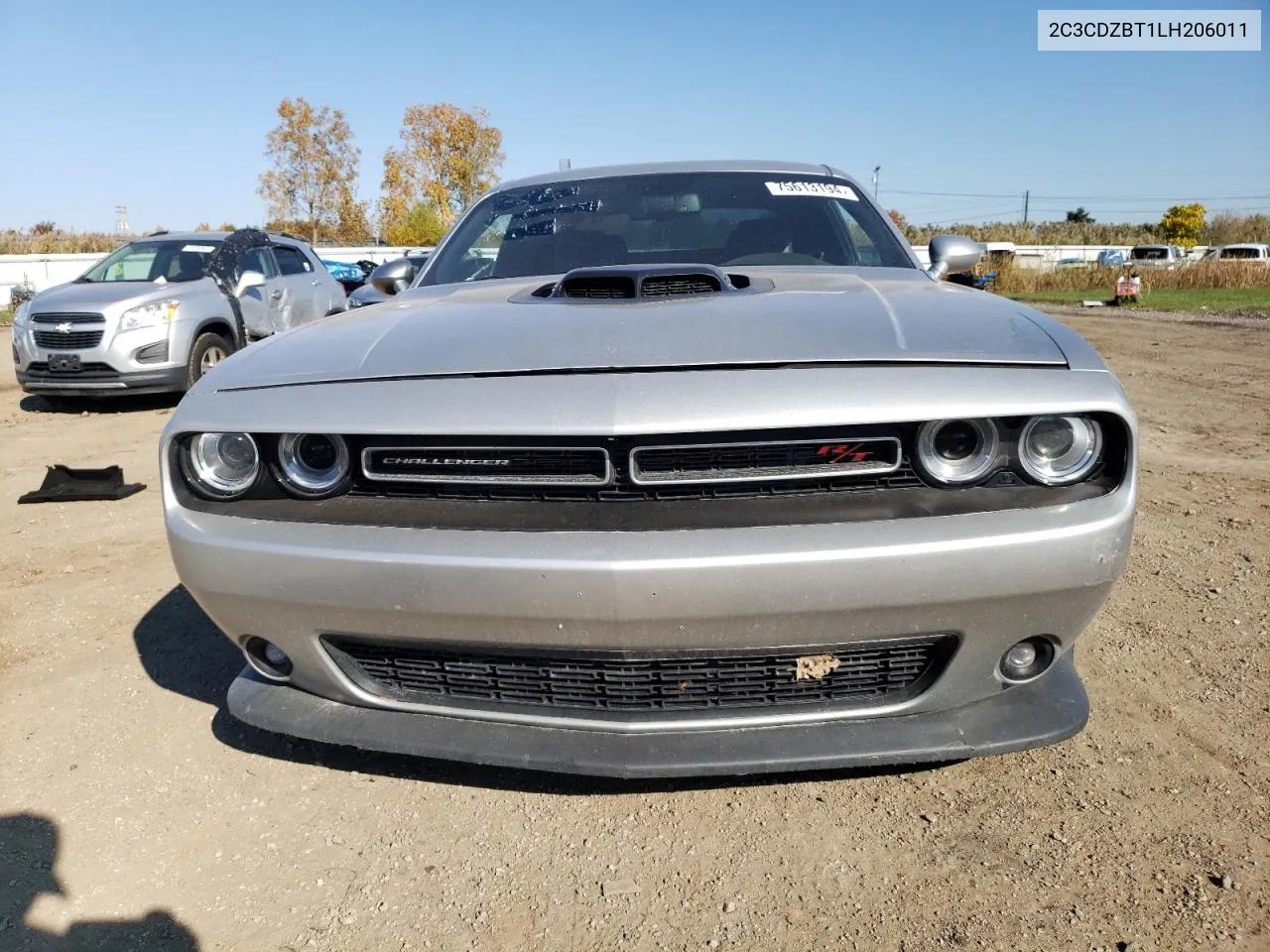 2020 Dodge Challenger R/T VIN: 2C3CDZBT1LH206011 Lot: 75613194