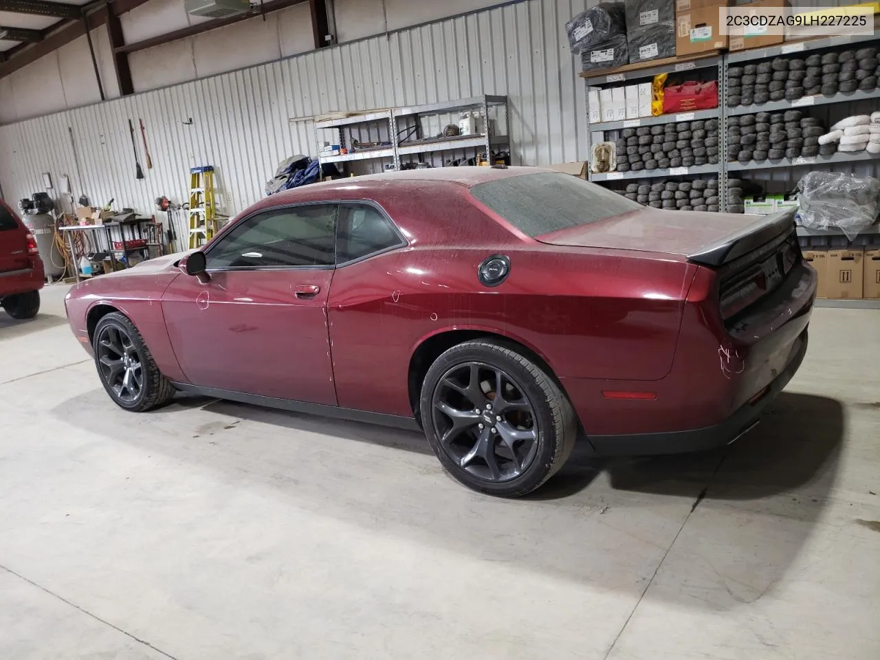 2020 Dodge Challenger Sxt VIN: 2C3CDZAG9LH227225 Lot: 75738104