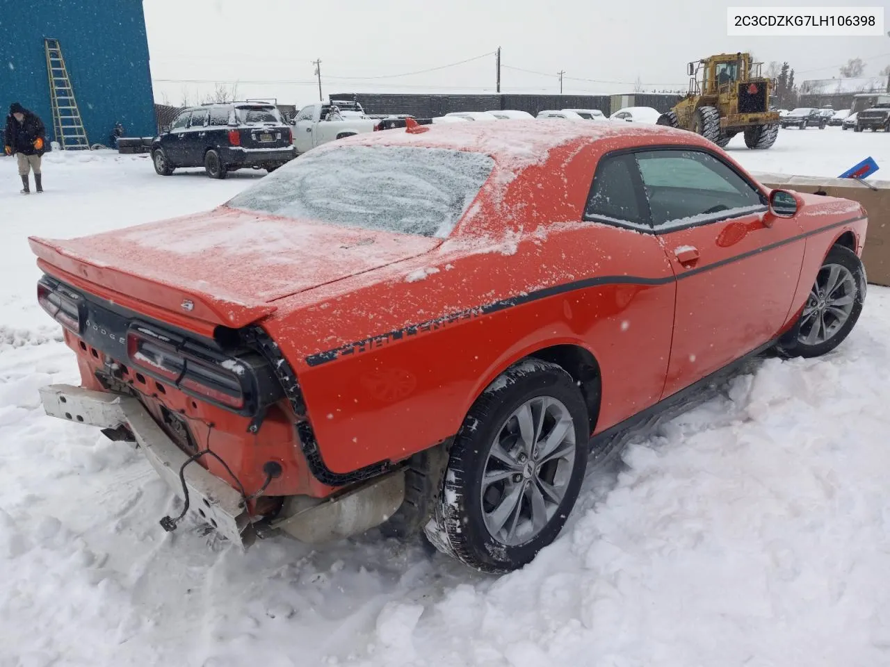 2020 Dodge Challenger Gt VIN: 2C3CDZKG7LH106398 Lot: 75770804