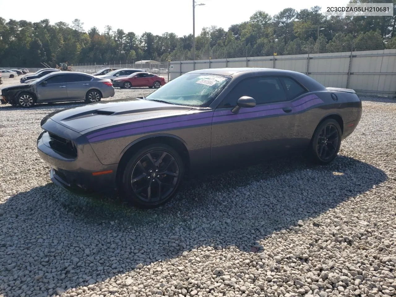 2020 Dodge Challenger Sxt VIN: 2C3CDZAG5LH210681 Lot: 75797584