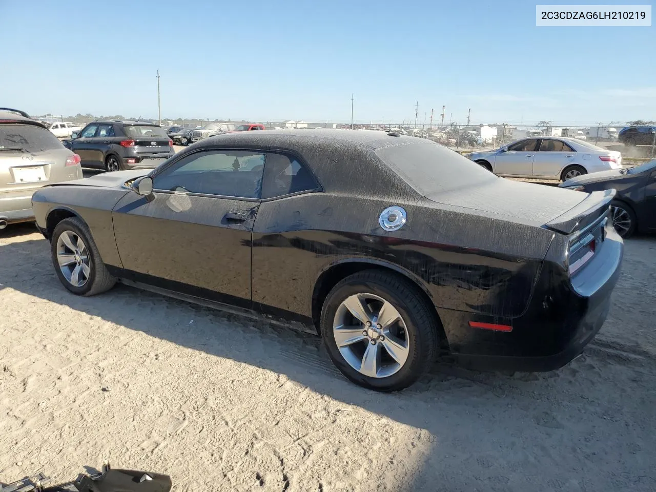 2020 Dodge Challenger Sxt VIN: 2C3CDZAG6LH210219 Lot: 76708954