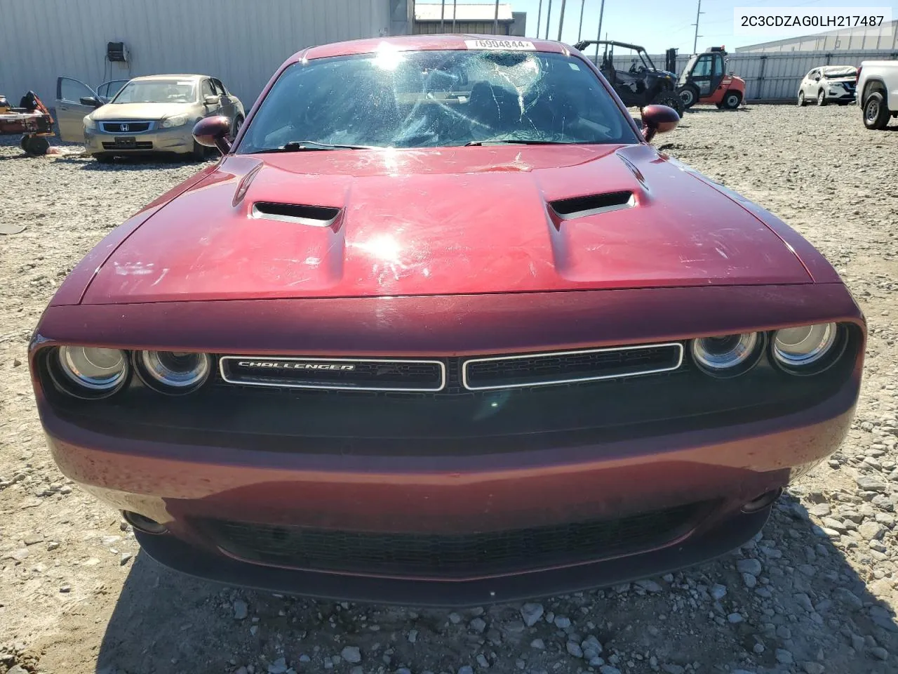 2C3CDZAG0LH217487 2020 Dodge Challenger Sxt