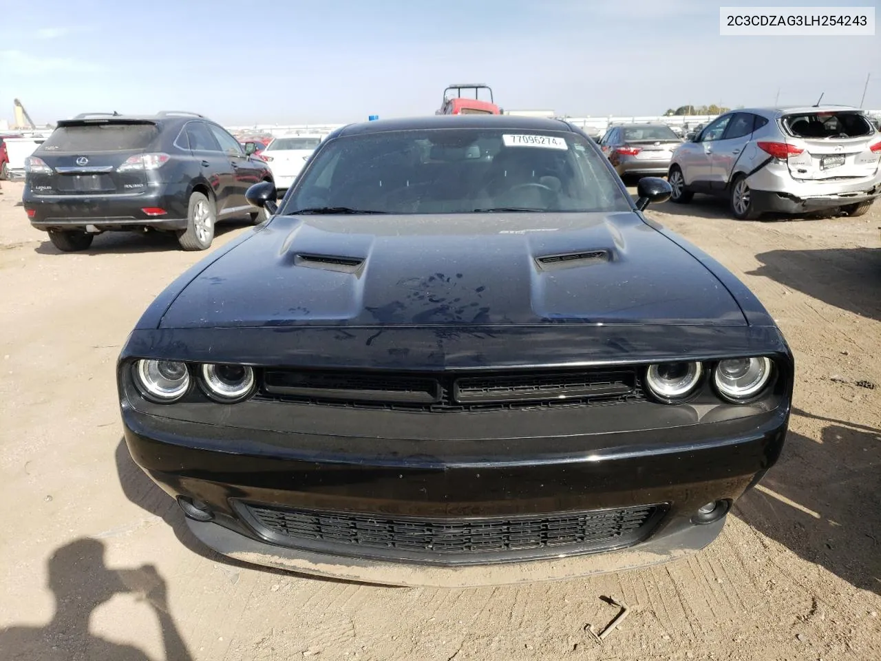 2C3CDZAG3LH254243 2020 Dodge Challenger Sxt