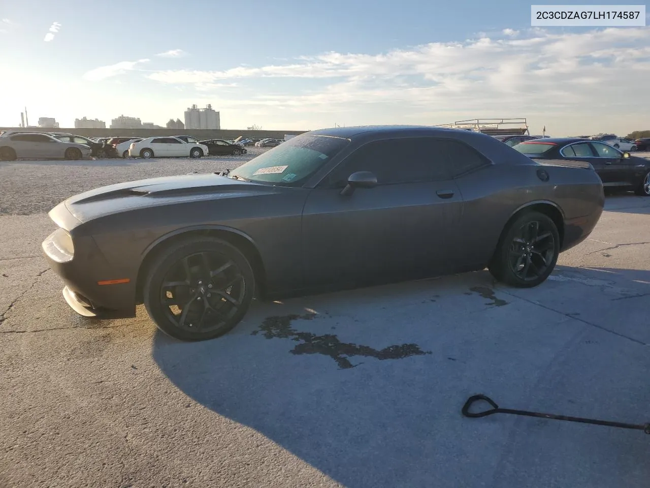 2020 Dodge Challenger Sxt VIN: 2C3CDZAG7LH174587 Lot: 77210854