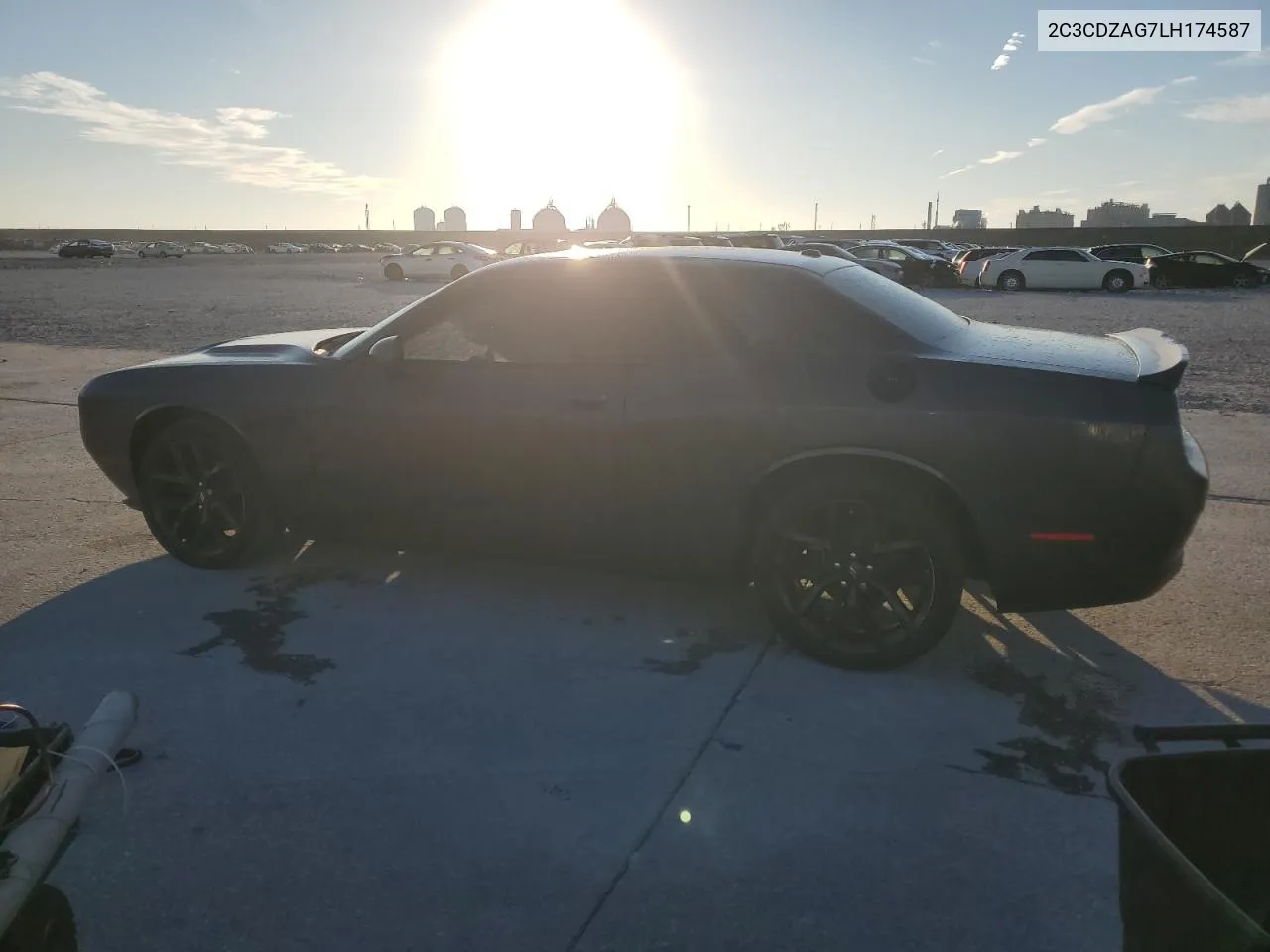 2020 Dodge Challenger Sxt VIN: 2C3CDZAG7LH174587 Lot: 77210854