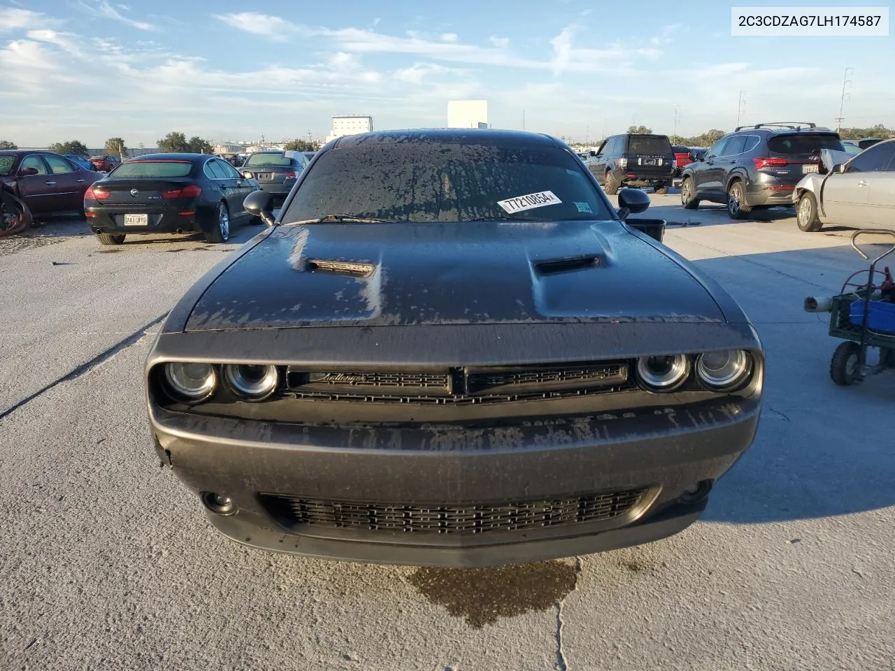 2020 Dodge Challenger Sxt VIN: 2C3CDZAG7LH174587 Lot: 77210854