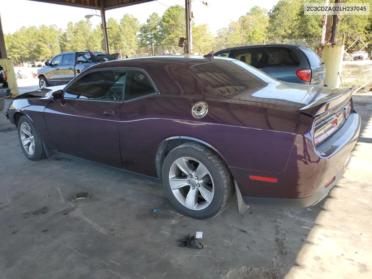 2020 Dodge Challenger Sxt VIN: 2C3CDZAG2LH237045 Lot: 77399924