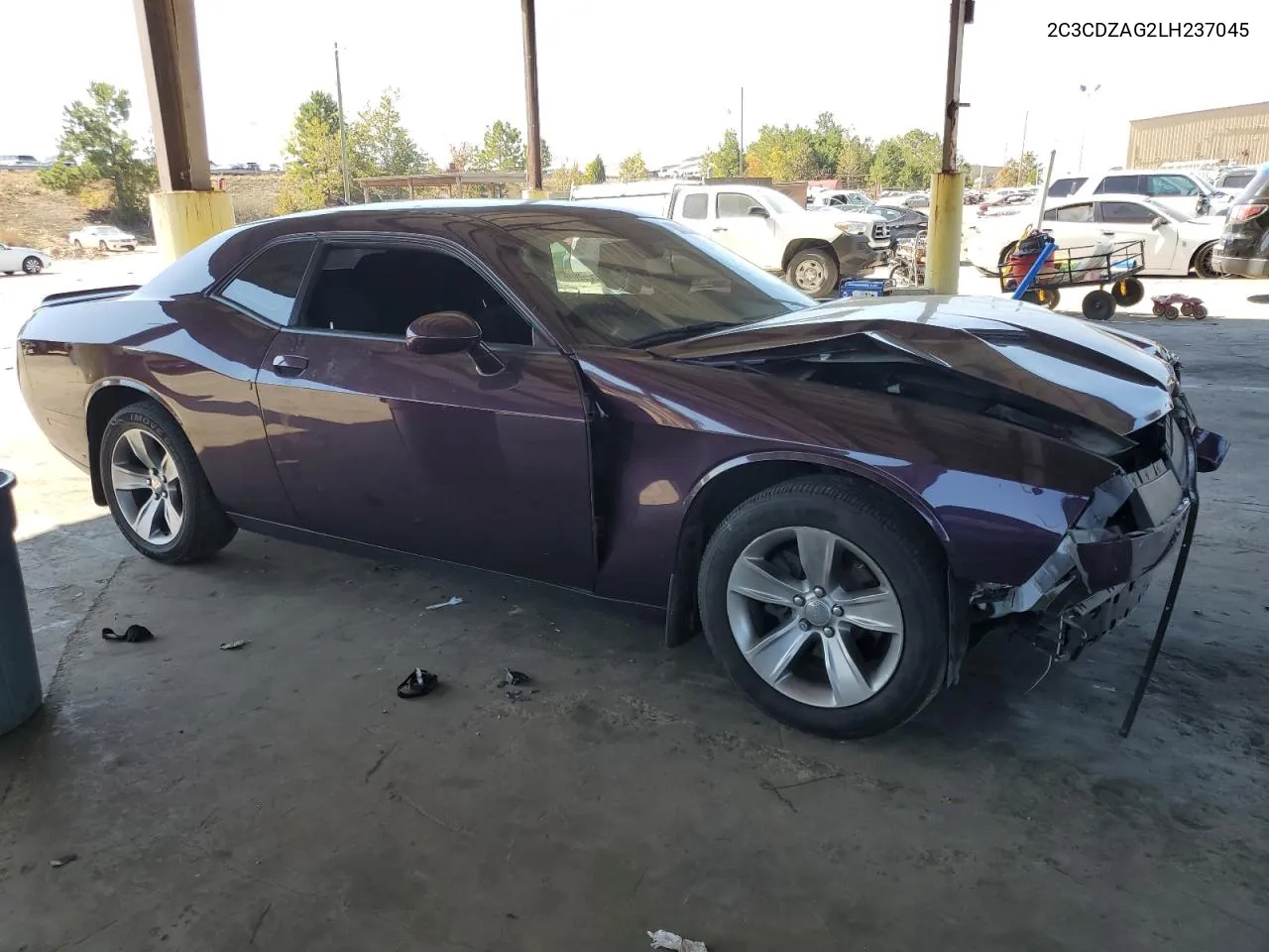 2020 Dodge Challenger Sxt VIN: 2C3CDZAG2LH237045 Lot: 77399924