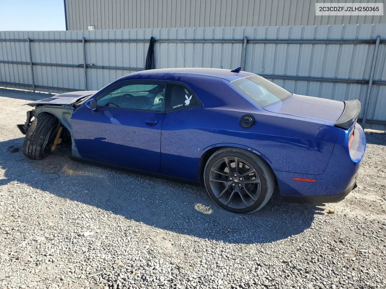 2C3CDZFJ2LH250365 2020 Dodge Challenger R/T Scat Pack