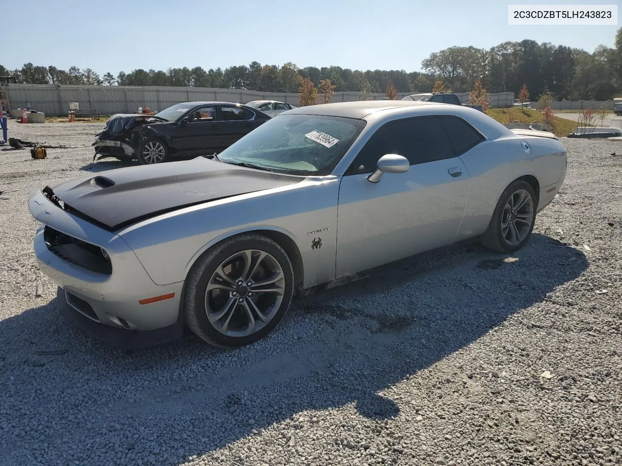 2020 Dodge Challenger R/T VIN: 2C3CDZBT5LH243823 Lot: 77839964