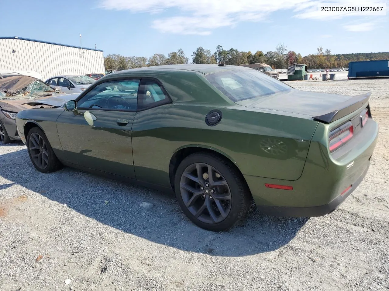 2020 Dodge Challenger Sxt VIN: 2C3CDZAG5LH222667 Lot: 77936784