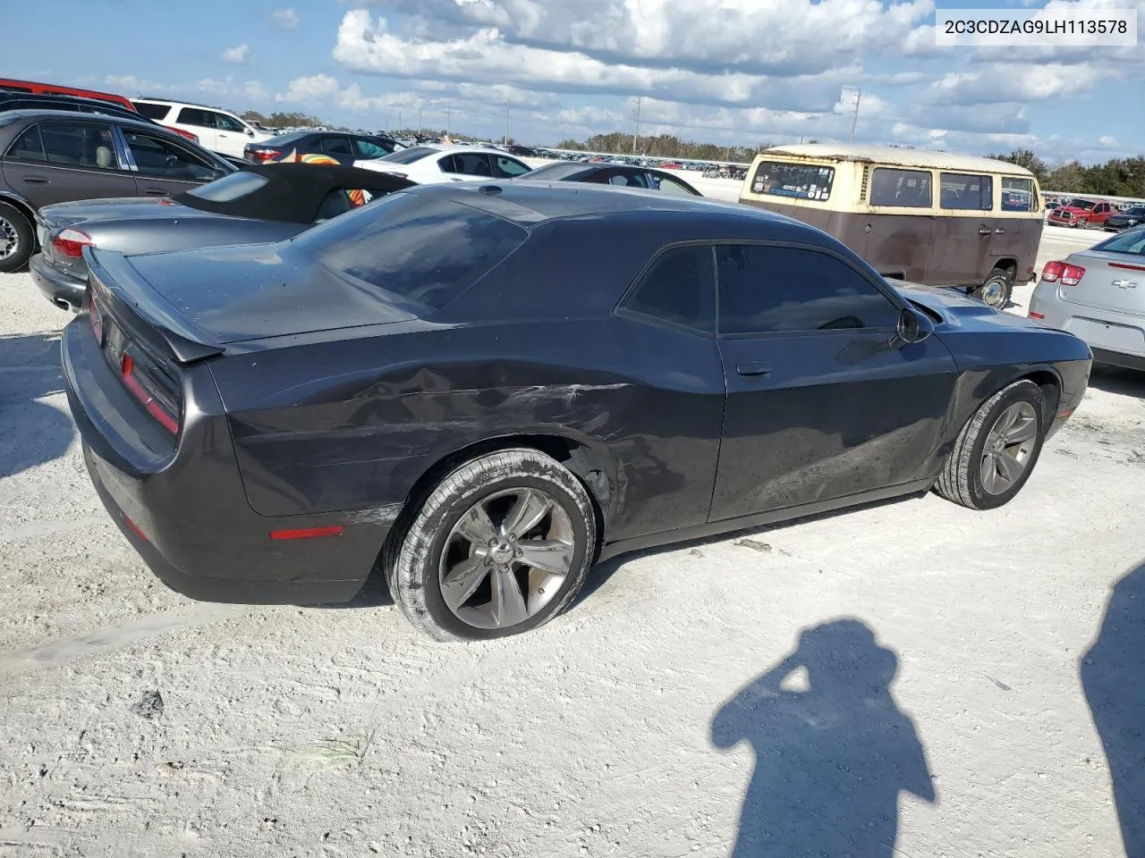 2020 Dodge Challenger Sxt VIN: 2C3CDZAG9LH113578 Lot: 78059974