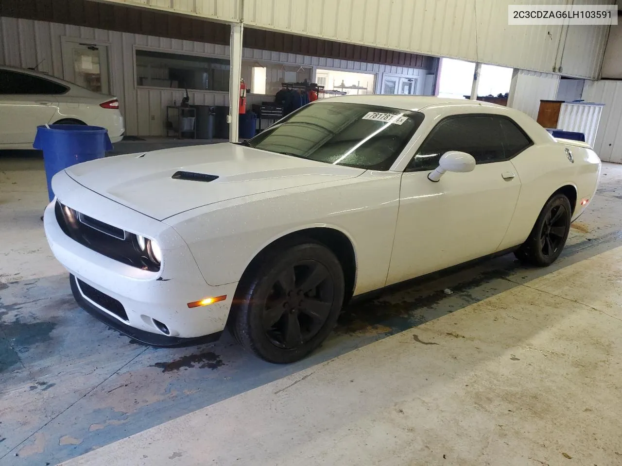 2020 Dodge Challenger VIN: 2C3CDZAG6LH103591 Lot: 78178134