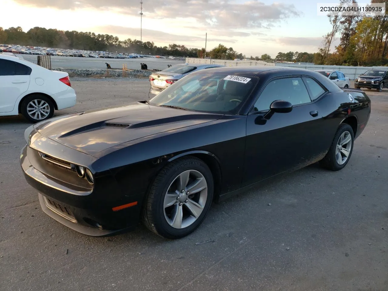 2020 Dodge Challenger Sxt VIN: 2C3CDZAG4LH130935 Lot: 78186224