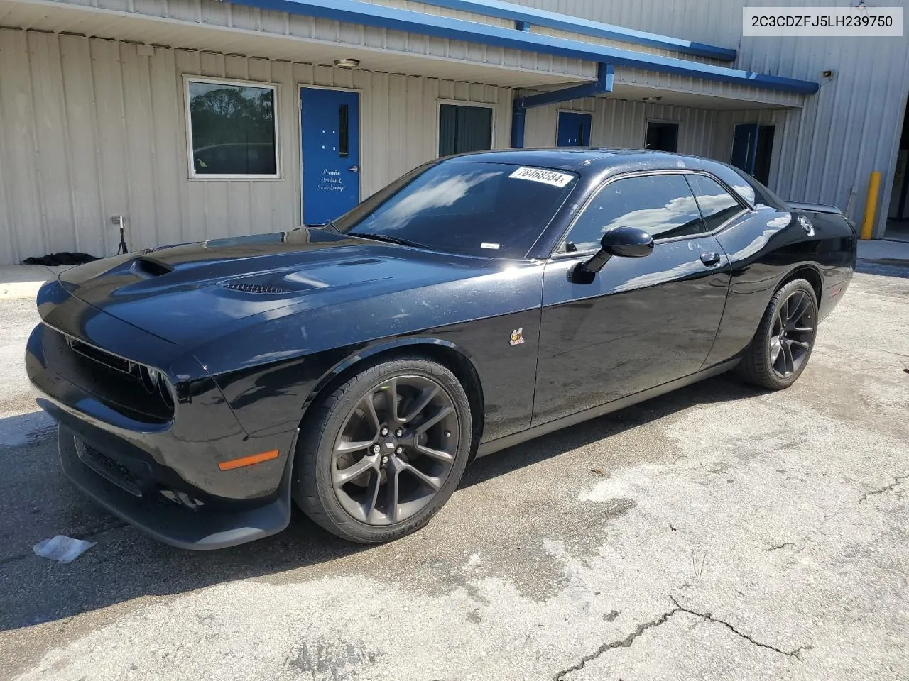 2020 Dodge Challenger R/T Scat Pack VIN: 2C3CDZFJ5LH239750 Lot: 78468584