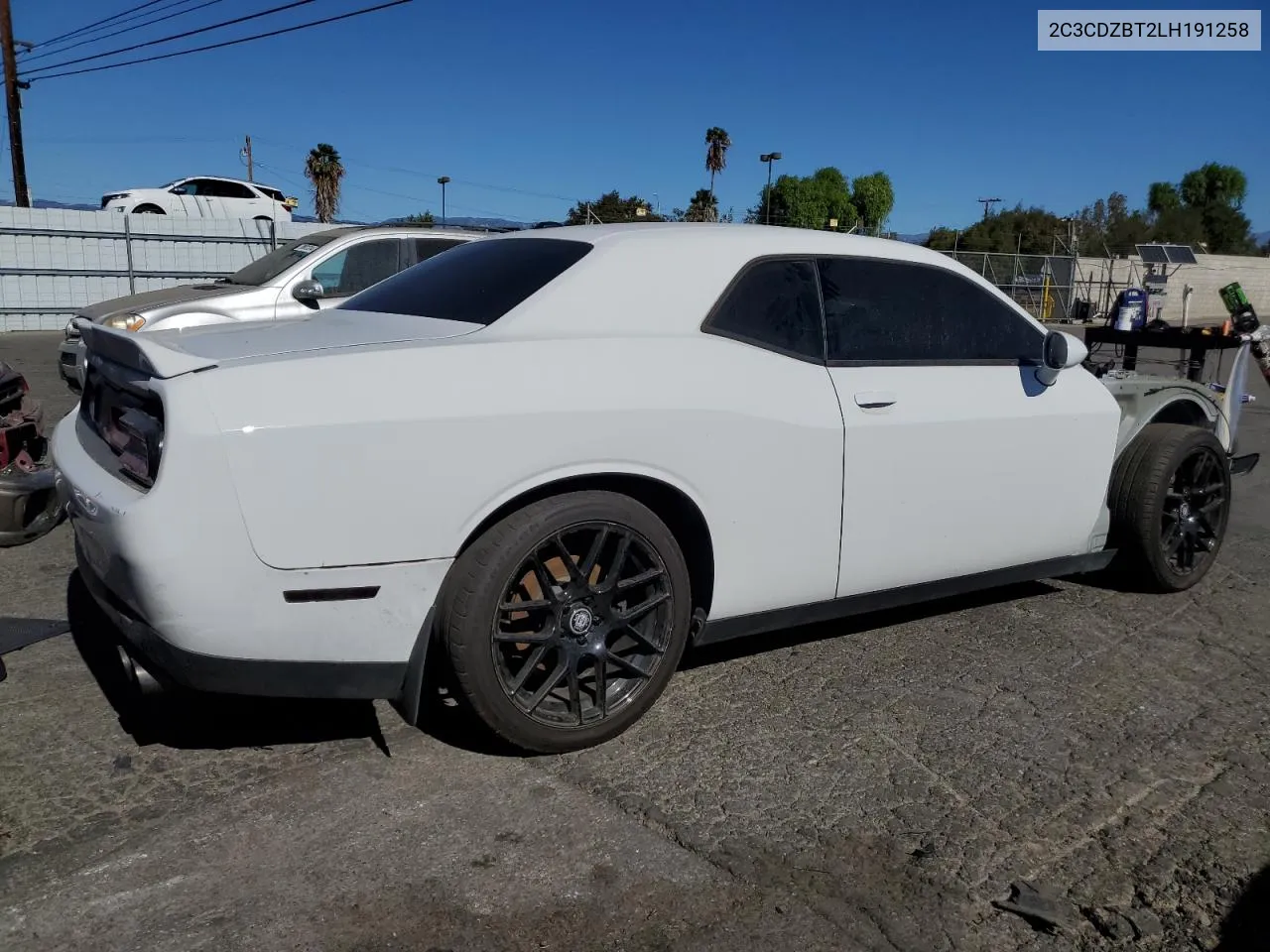 2020 Dodge Challenger R/T VIN: 2C3CDZBT2LH191258 Lot: 78956714