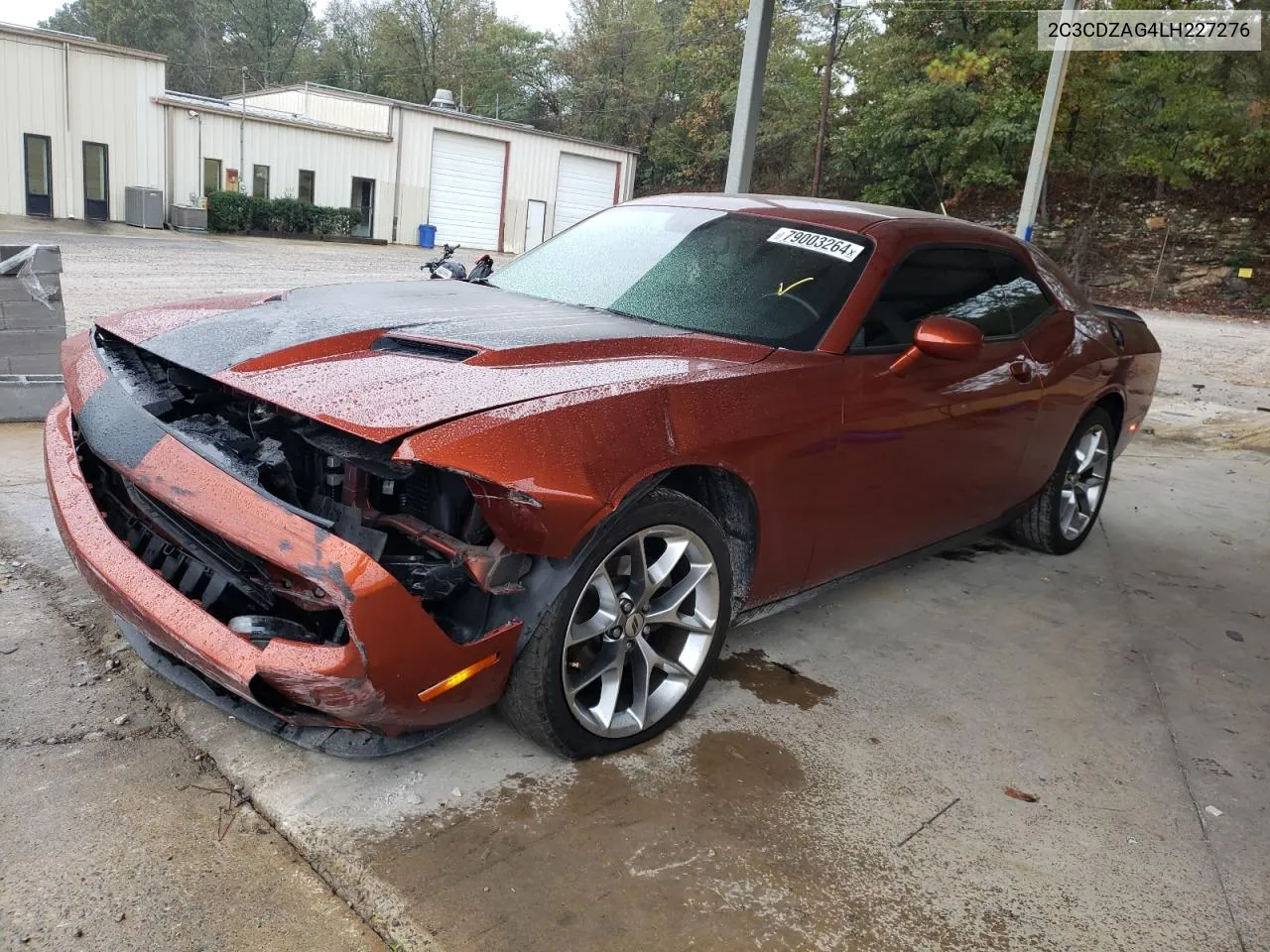 2020 Dodge Challenger Sxt VIN: 2C3CDZAG4LH227276 Lot: 79003264