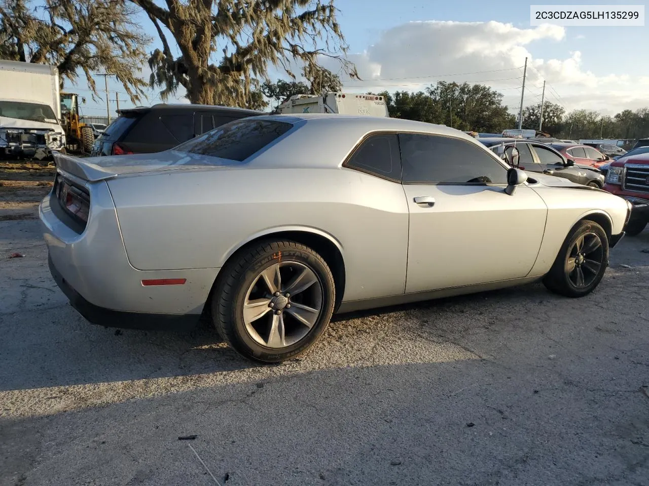 2020 Dodge Challenger Sxt VIN: 2C3CDZAG5LH135299 Lot: 80438344