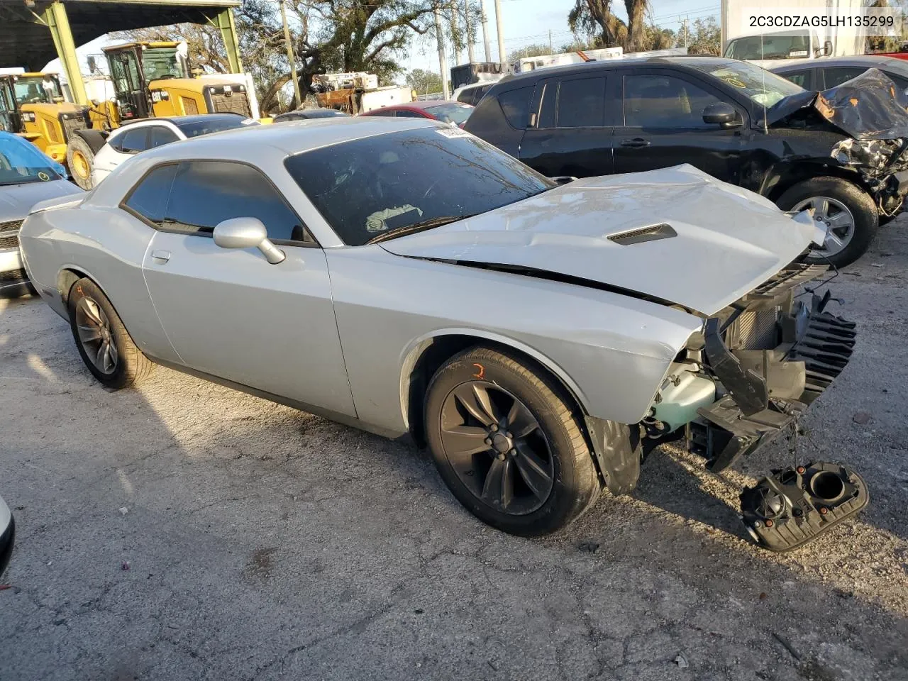 2020 Dodge Challenger Sxt VIN: 2C3CDZAG5LH135299 Lot: 80438344