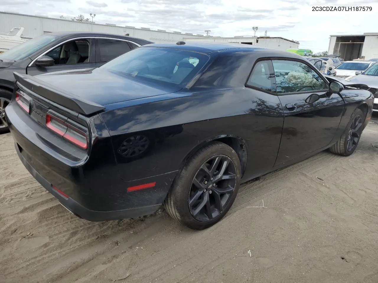 2020 Dodge Challenger Sxt VIN: 2C3CDZAG7LH187579 Lot: 81399464