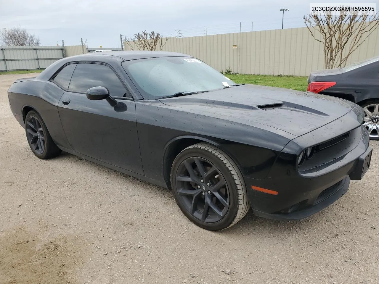 2021 Dodge Challenger Sxt VIN: 2C3CDZAGXMH596595 Lot: 45005564