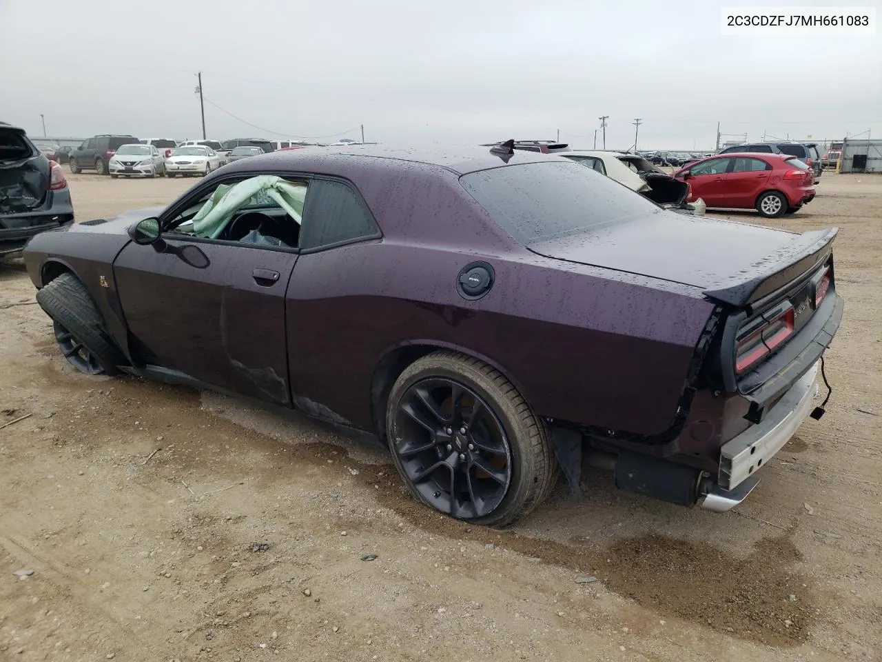 2021 Dodge Challenger R/T Scat Pack VIN: 2C3CDZFJ7MH661083 Lot: 53335944