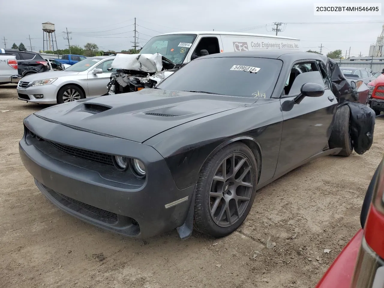 2021 Dodge Challenger R/T VIN: 2C3CDZBT4MH546495 Lot: 54995814