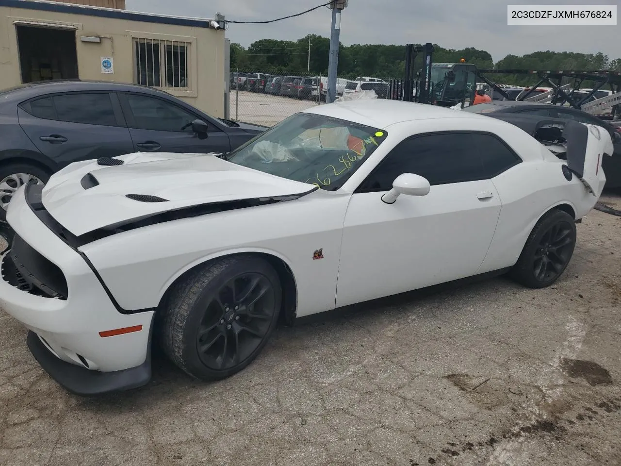 2021 Dodge Challenger R/T Scat Pack VIN: 2C3CDZFJXMH676824 Lot: 56286174