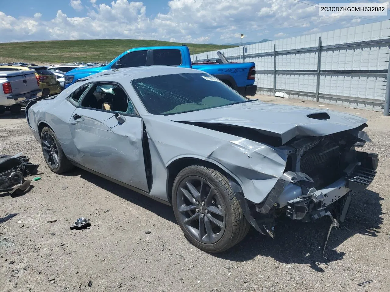 2021 Dodge Challenger Gt VIN: 2C3CDZKG0MH632082 Lot: 57497804