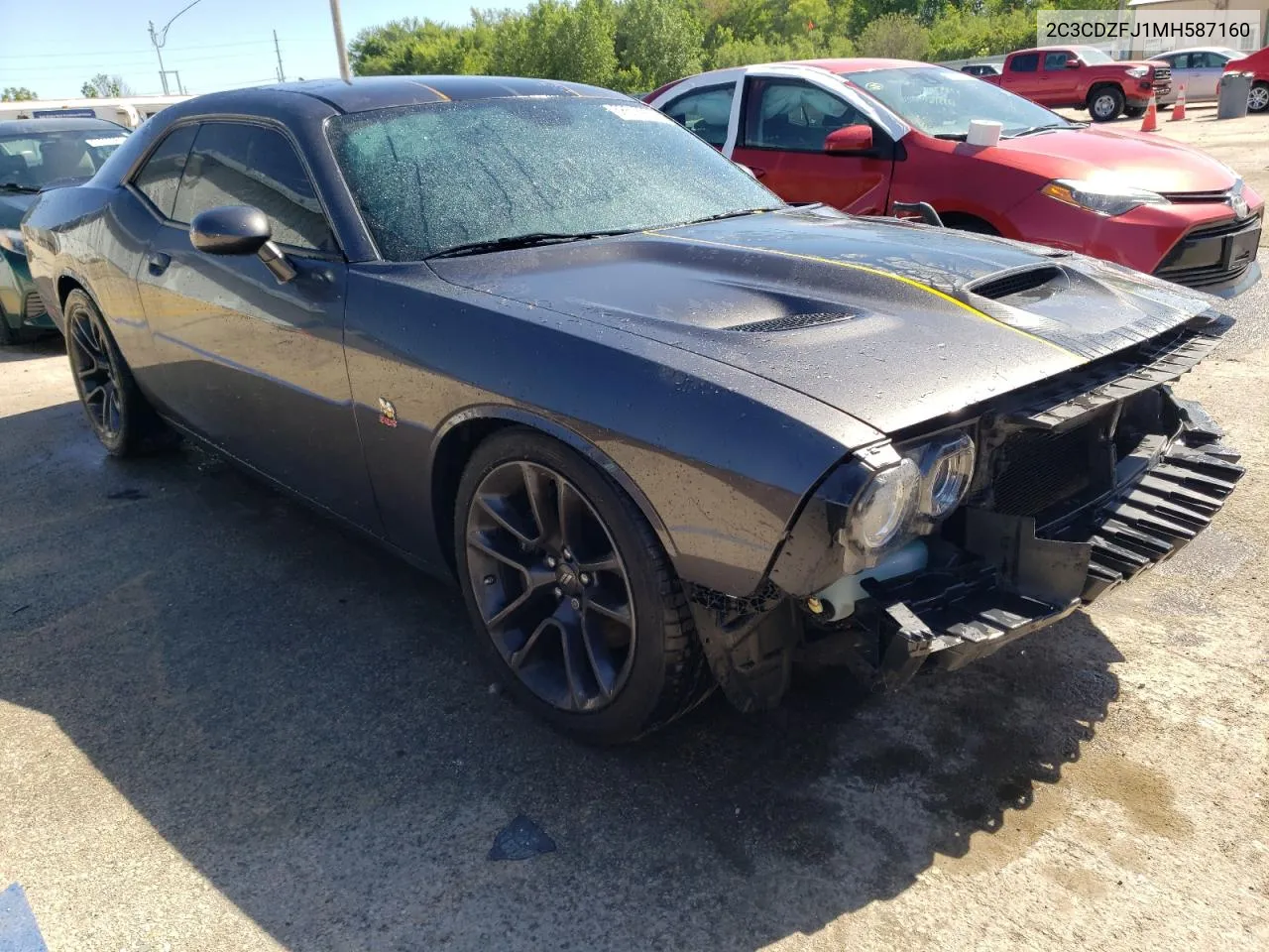 2C3CDZFJ1MH587160 2021 Dodge Challenger R/T Scat Pack