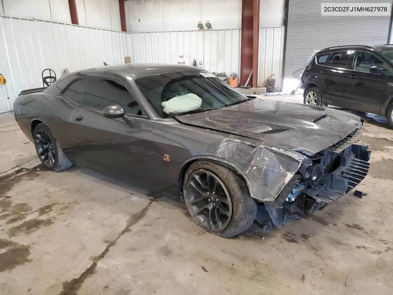 2021 Dodge Challenger R/T Scat Pack VIN: 2C3CDZFJ1MH627978 Lot: 58661814