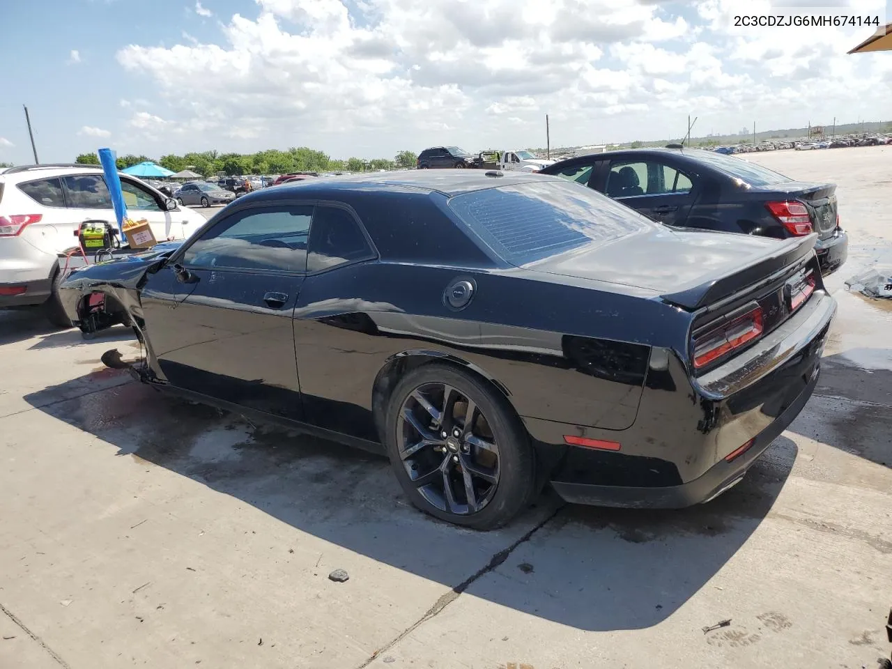 2C3CDZJG6MH674144 2021 Dodge Challenger Gt