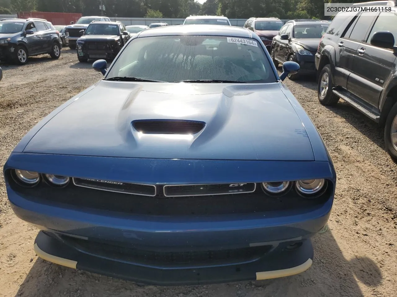 2021 Dodge Challenger Gt VIN: 2C3CDZJG7MH661158 Lot: 62443164