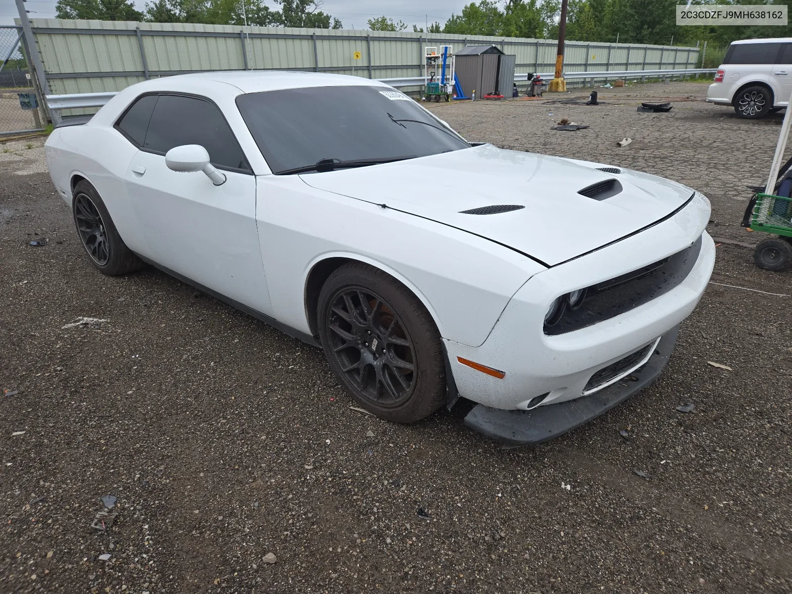 2021 Dodge Challenger R/T Scat Pack VIN: 2C3CDZFJ9MH638162 Lot: 63380494