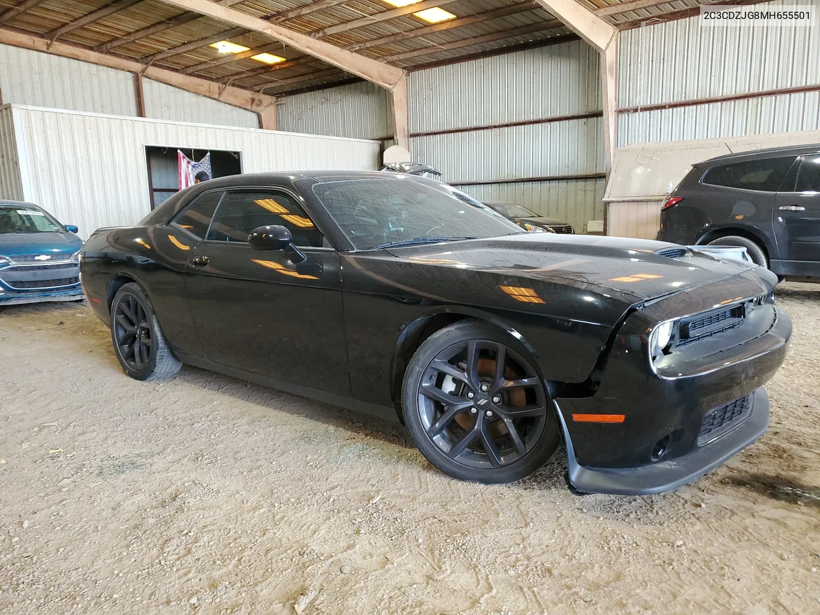 2021 Dodge Challenger Gt VIN: 2C3CDZJG8MH655501 Lot: 63681874