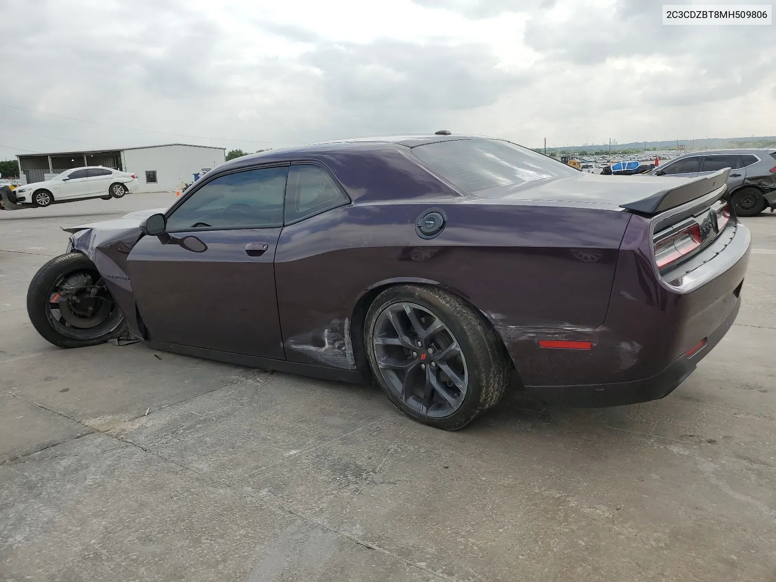 2021 Dodge Challenger R/T VIN: 2C3CDZBT8MH509806 Lot: 64439164