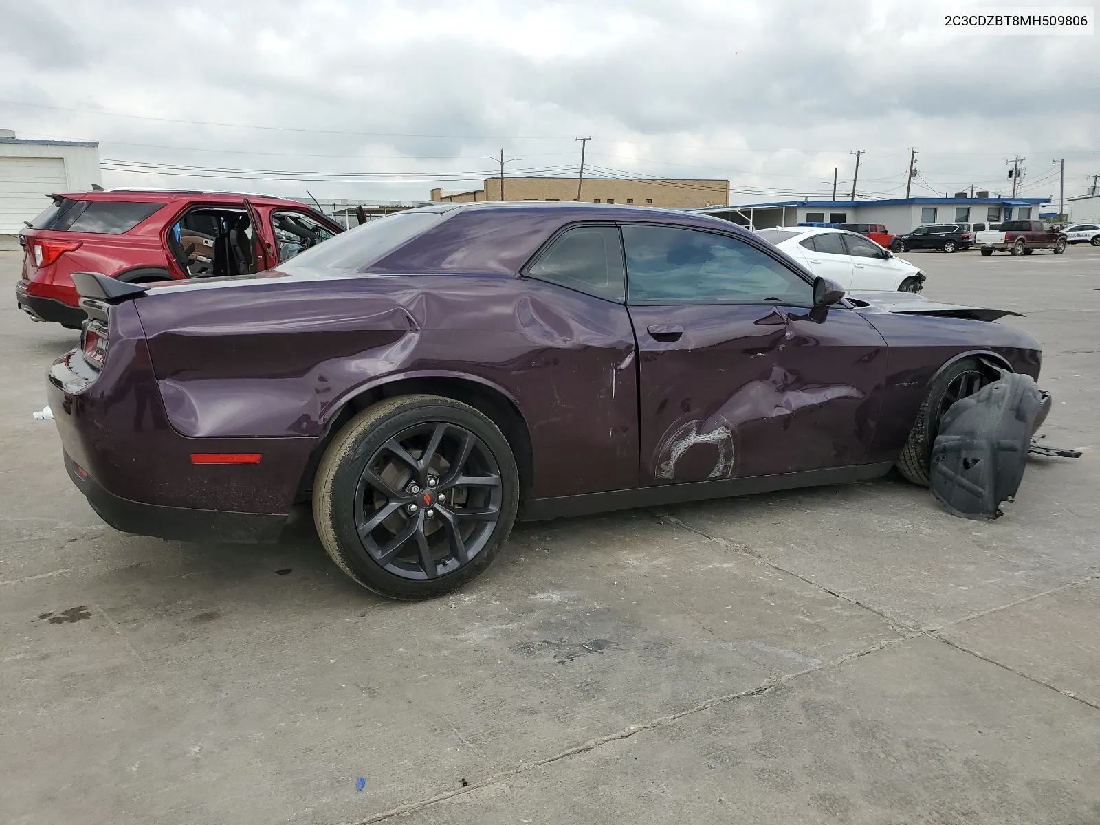 2021 Dodge Challenger R/T VIN: 2C3CDZBT8MH509806 Lot: 64439164