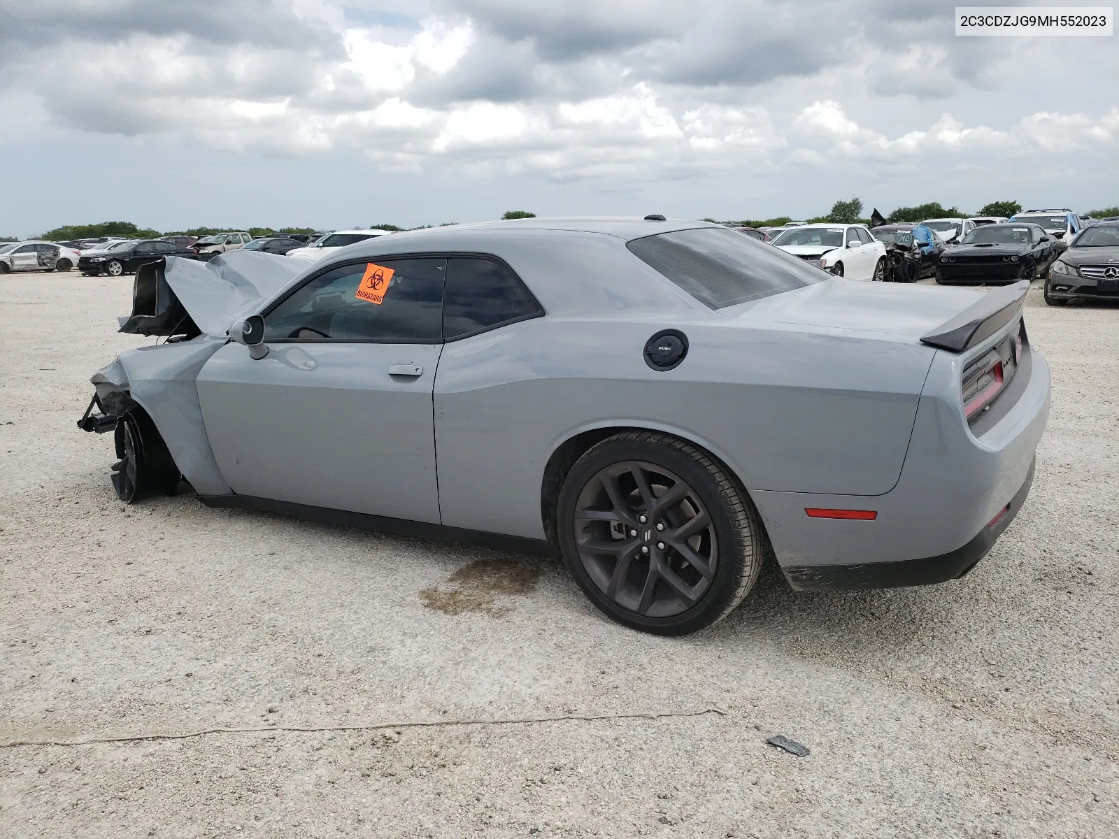 2021 Dodge Challenger Gt VIN: 2C3CDZJG9MH552023 Lot: 65017314