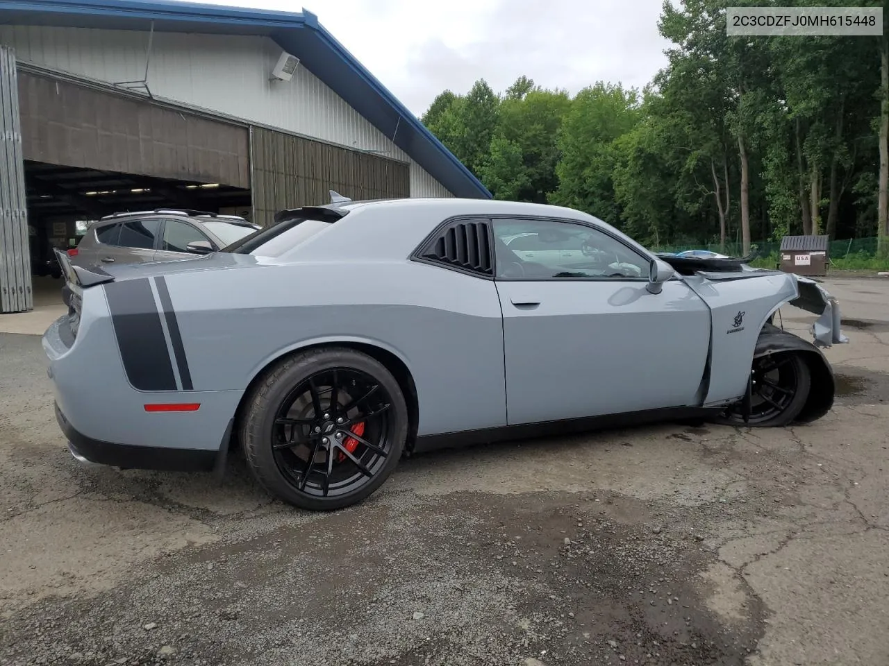 2021 Dodge Challenger R/T Scat Pack VIN: 2C3CDZFJ0MH615448 Lot: 65768344