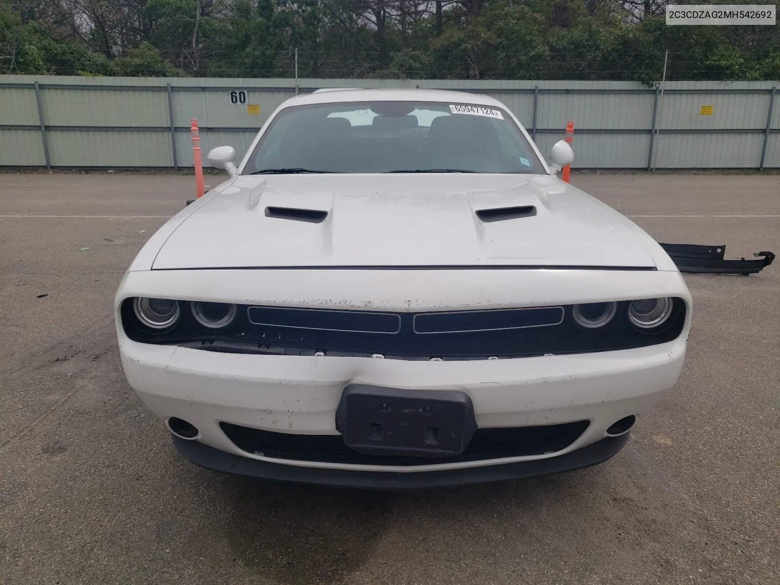 2C3CDZAG2MH542692 2021 Dodge Challenger Sxt