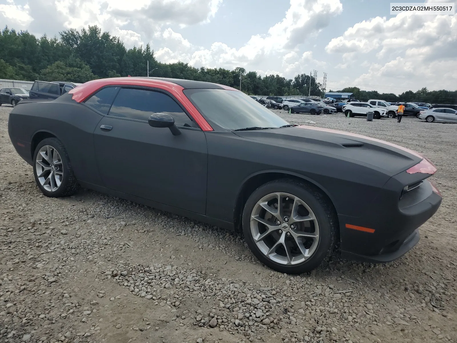 2C3CDZAG2MH550517 2021 Dodge Challenger Sxt