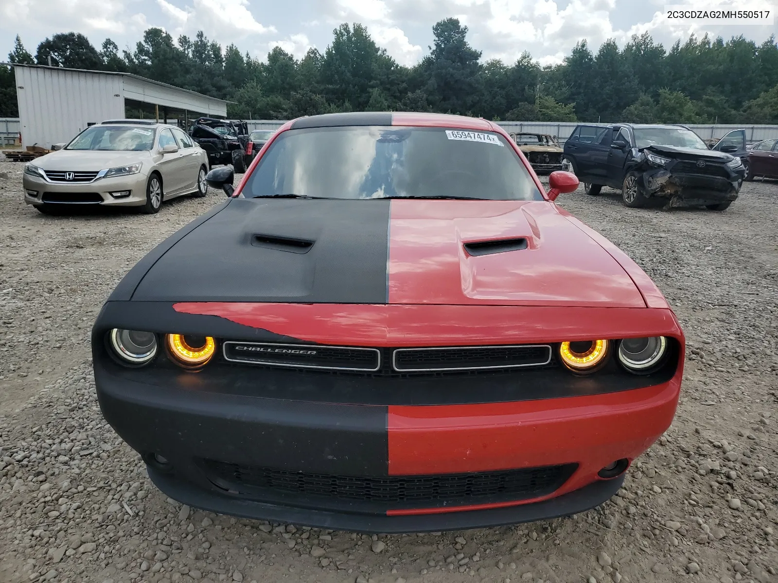 2C3CDZAG2MH550517 2021 Dodge Challenger Sxt