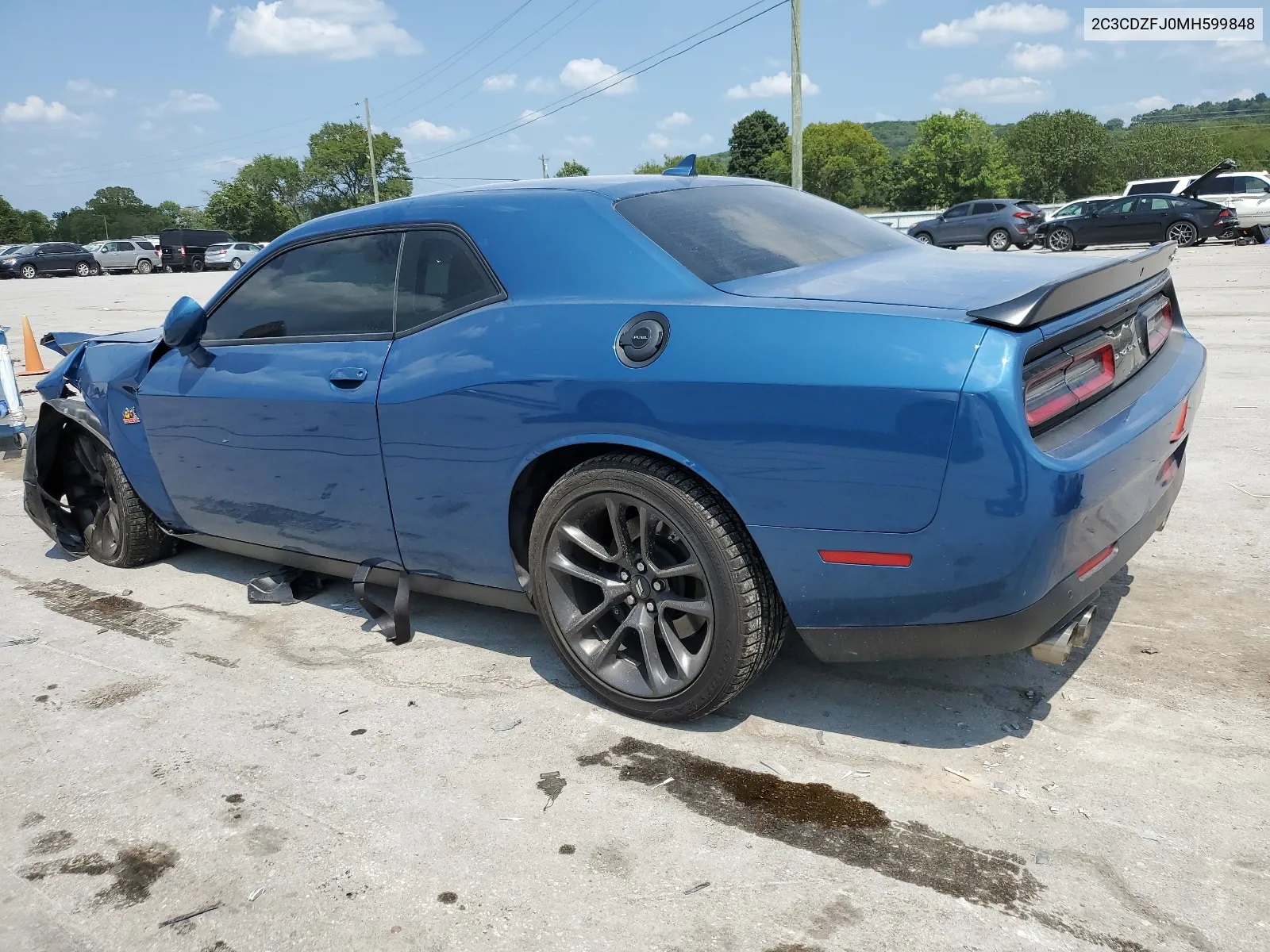 2C3CDZFJ0MH599848 2021 Dodge Challenger R/T Scat Pack