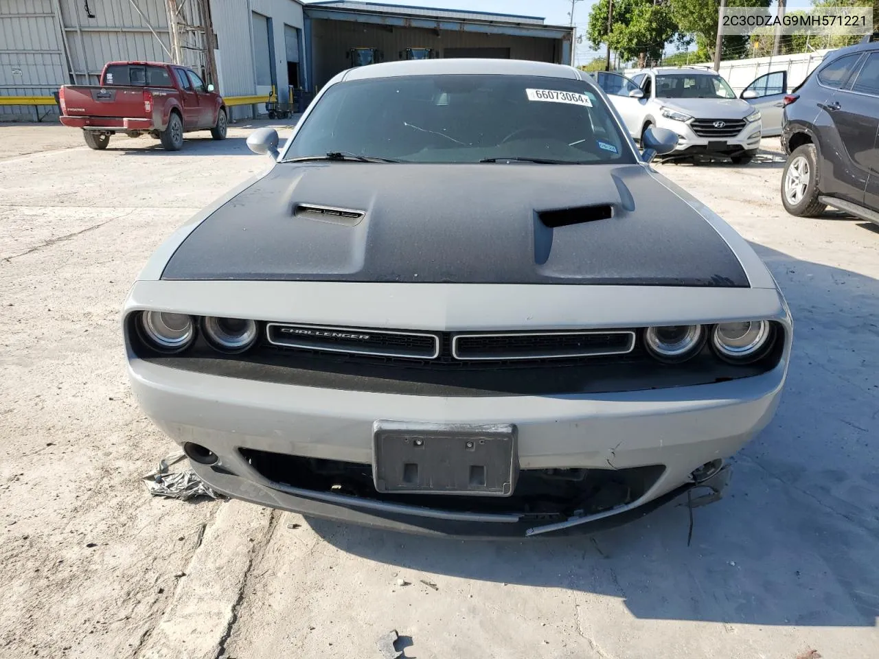 2021 Dodge Challenger Sxt VIN: 2C3CDZAG9MH571221 Lot: 66073064