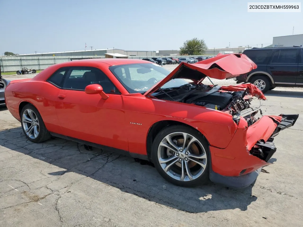 2021 Dodge Challenger R/T VIN: 2C3CDZBTXMH559963 Lot: 66186084