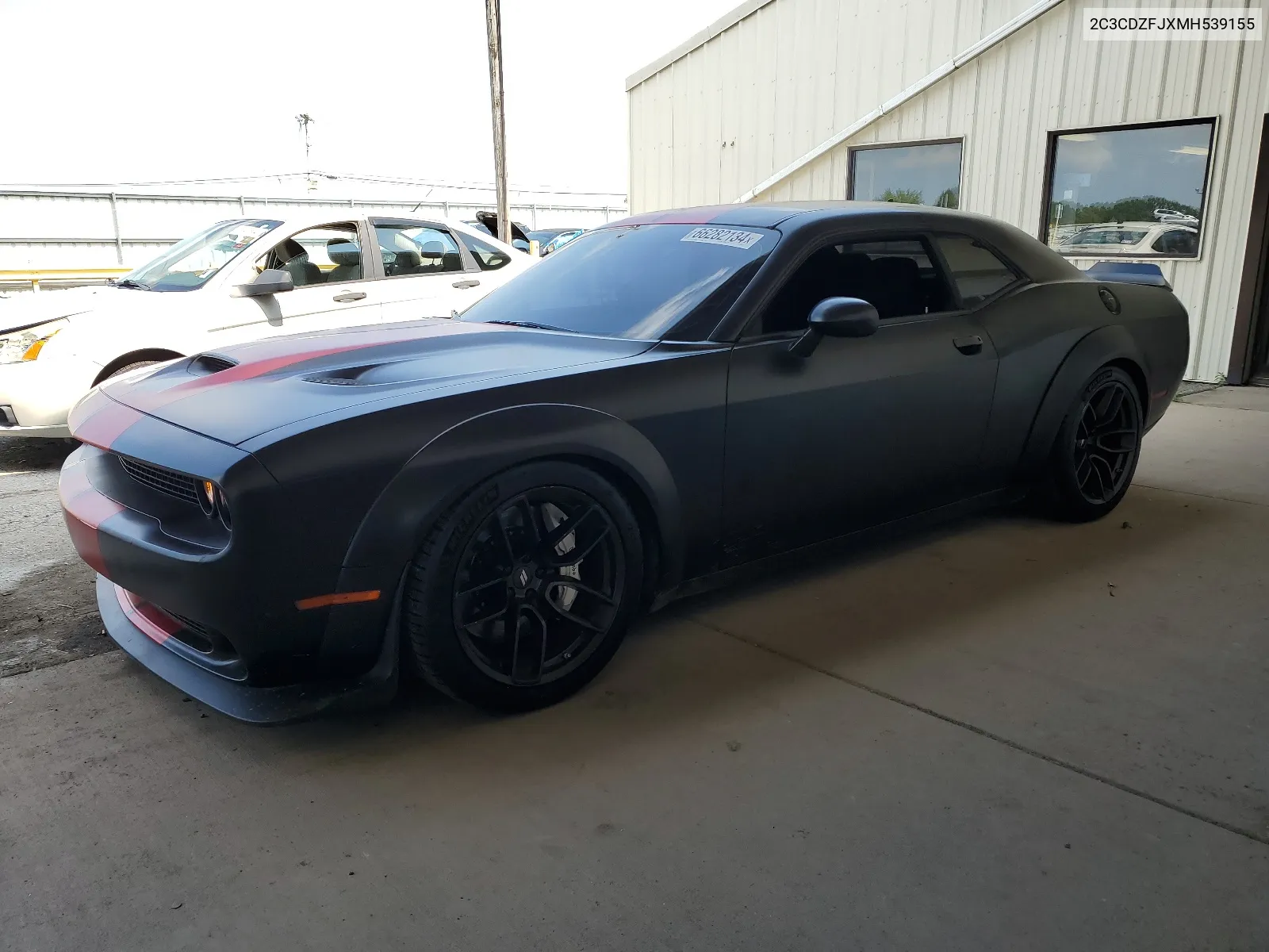 2021 Dodge Challenger R/T Scat Pack VIN: 2C3CDZFJXMH539155 Lot: 66282134