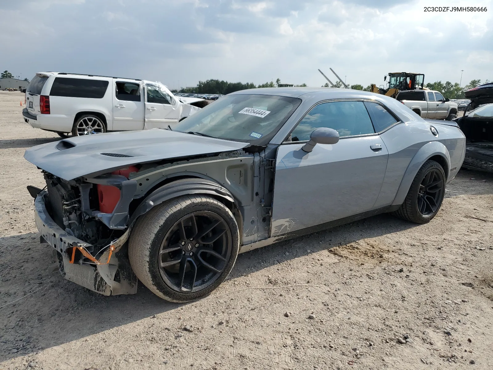 2021 Dodge Challenger R/T Scat Pack VIN: 2C3CDZFJ9MH580666 Lot: 66354444